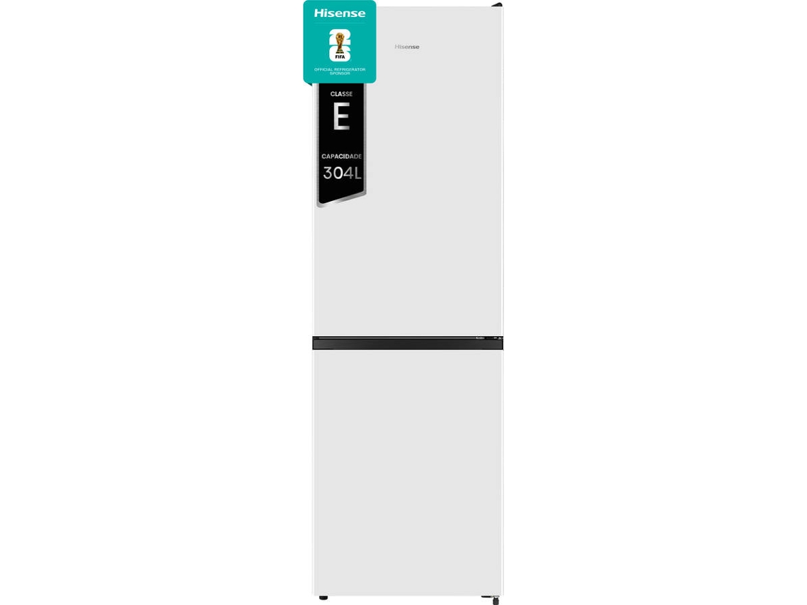 Frigorífico Combi HISENSE RB390N4AWE (No Frost - 186 cm - 304 L - Blanco)