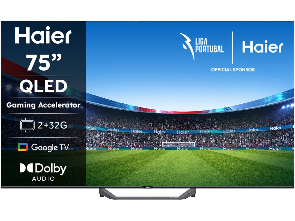 TV HAIER H75S80FUX (QLED - 75'' - 189 cm - 4K Ultra HD - Smart TV)