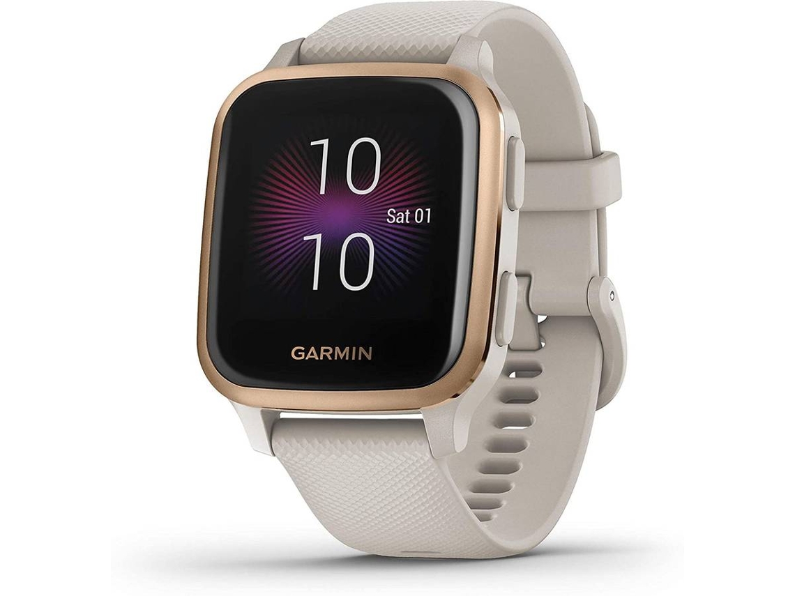 Reloj Deportivo GARMIN Venu SQ Music (Bluetooth - Hasta 6 días de autonomía - Blanco)