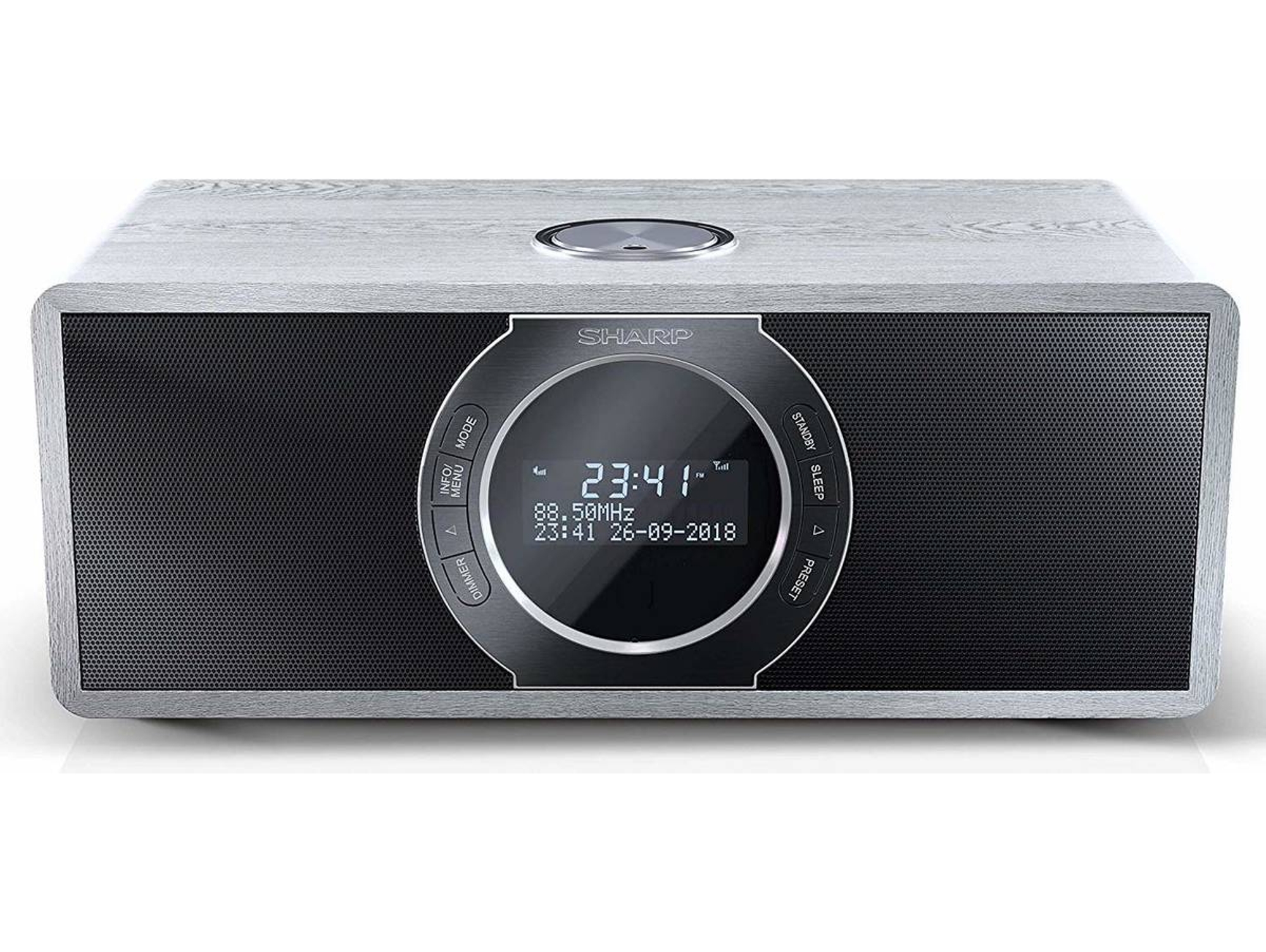 Radio Despertador SHARP DR-S460 Gris