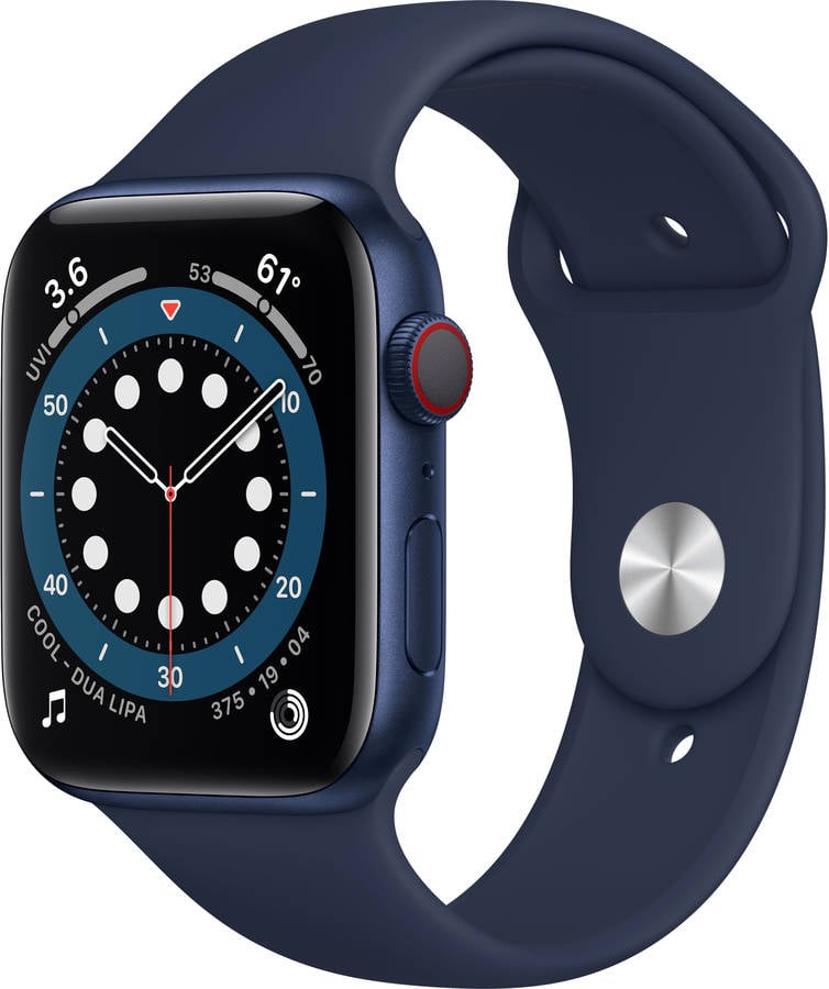 APPLE Watch Series 6 GPS+Cellular 44mm Aluminio azul