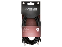 Cable de Red MITSAI Basics (RJ45 - 3m - Negro)
