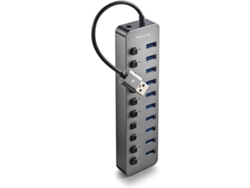 Hub NGS 10 Puertas IHub 10 (Gris)