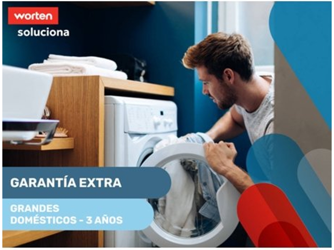 Seguro Garantía Extra 3 Años - De 5000 a 10000 euros - Grandes Domésticos