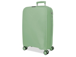 Maleta de cabina Orbit de polipropileno verde Roll Road