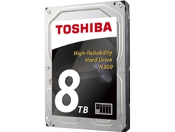 Disco HDD Interno TOSHIBA 3.5'' NAS N300 (8 TB)
