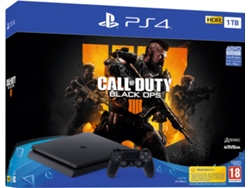 Consola PS4 Slim + Call of Duty Black Ops 4 (1 TB)