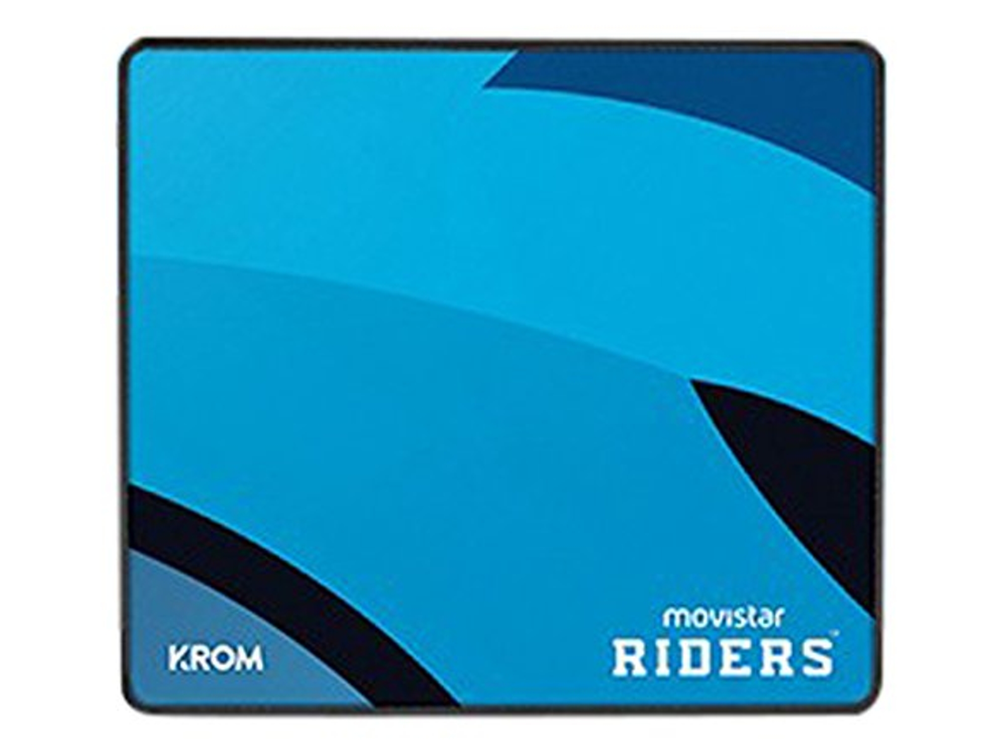 Alfombrilla Gaming KROM Movistar Riders (Negro / Azul)