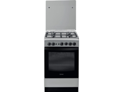 Cocina INDESIT IS5G1PMX (59 L - Gas Natural - Inox)