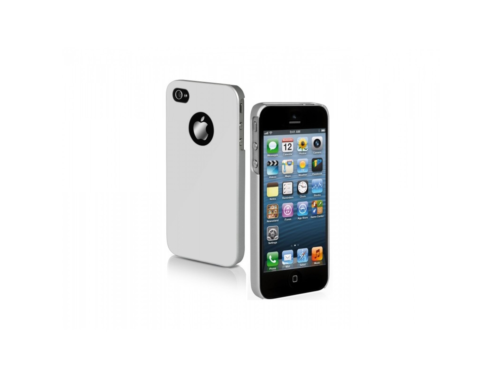 Carcasa iPhone SE, 5, 5s SBS Santini Blanco
