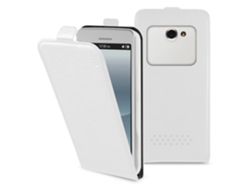 Funda SBS Flip universal hasta 4.5'' blanco