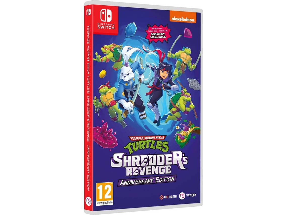 Juego Nintendo Switch Teenage Mutant Ninja Turtles: Shredders Revenge - Anniversary Edition