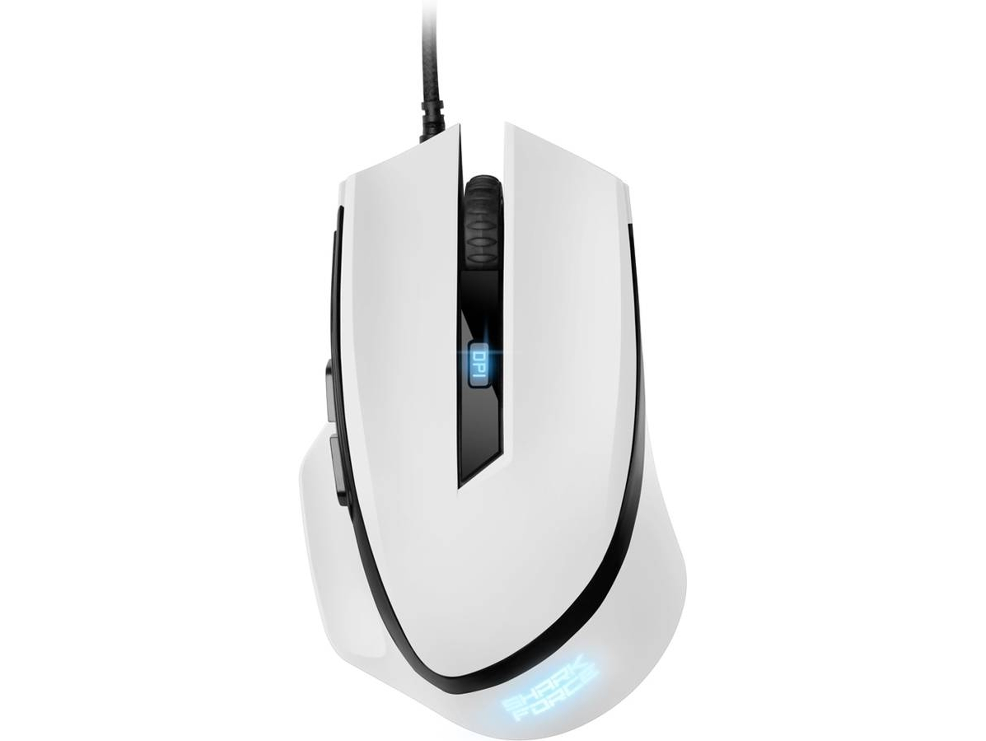 Ratón gaming SHARKOON Shark Force blanco