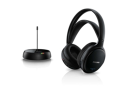 Auriculares Inalámbrico PHILIPS Shc5200 (Over Ear - Negro)