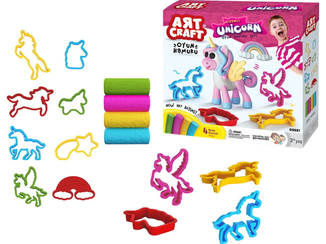 Plasticina PLAY DOUGH Conjunto Unicorn