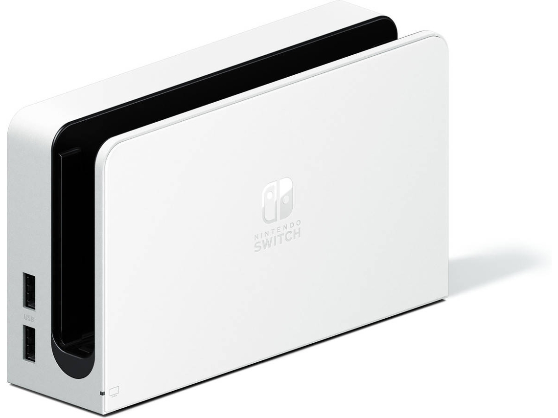 Consola Nintendo Switch Modelo OLED (64 GB - Blanca) | Worten Canarias