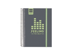 Agenda FINOCAM Secundaria.Feeling 2018/2019 (16.4 x 13 x 1.8 cm - Vista: Diária)