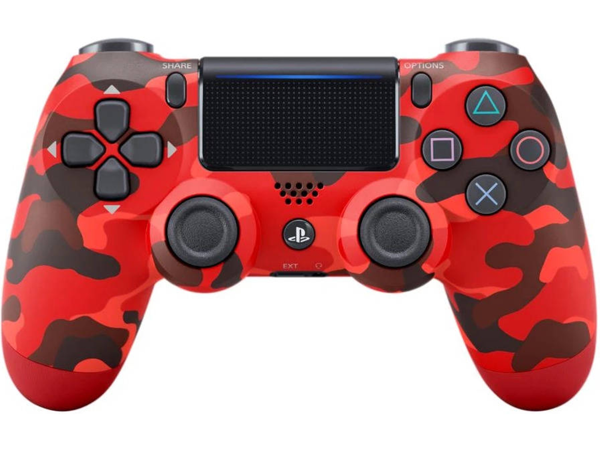 Mando SONY Dualshock 4 V2 (Rojo Camuflaje)