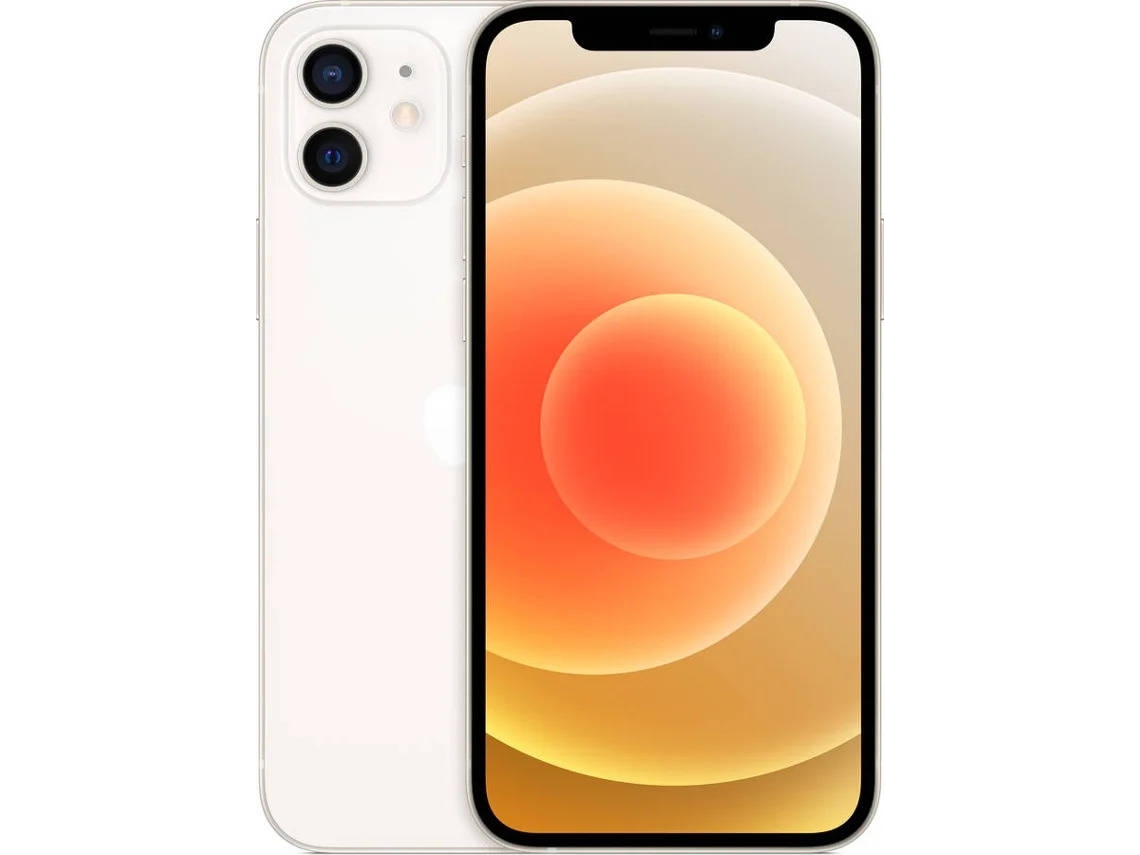 iPhone 12 APPLE (Reacondicionado Flippers Como Nuevo - 6.1'' - 128 GB - Blanco)