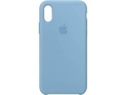 Carcasa APPLE iPhone XS Silicona Azul