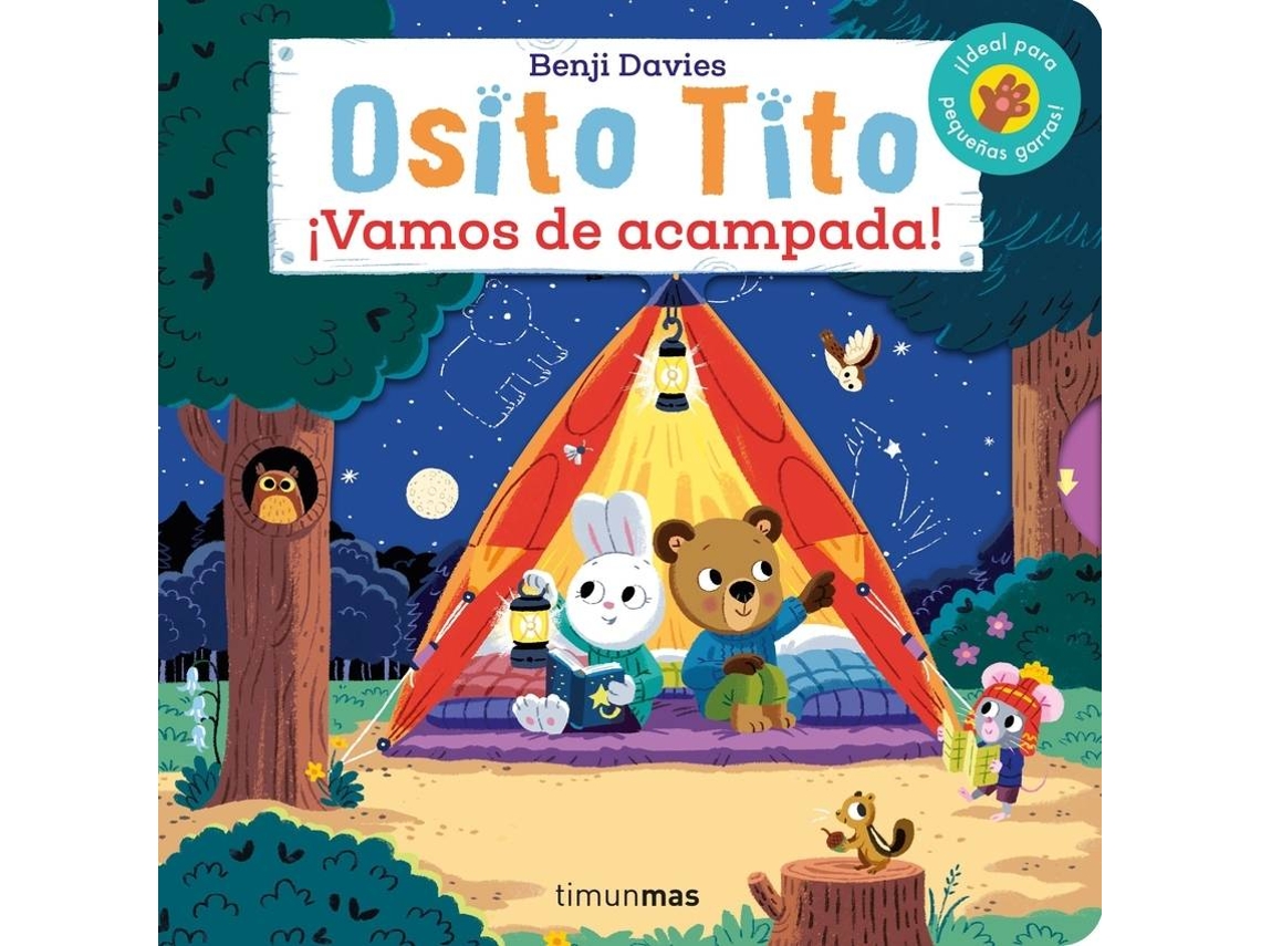 Libro Osito Tito. ¡Vamos de acampada! de Davies, Benji (Español)