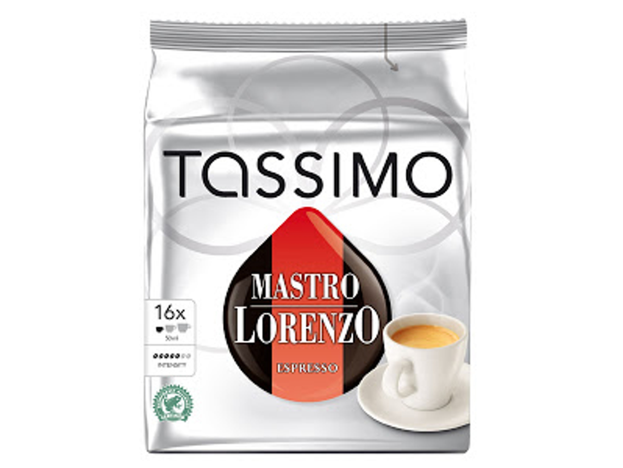 Cápsulas Café TASSIMO Mastro Lorenzo Espresso