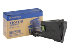 Cartucho de tóner Original KYOCERA TK 1115 Negro