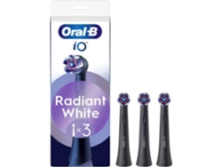 Recambio de cepillo de dientes IO Radiant Negro (3 unidades)