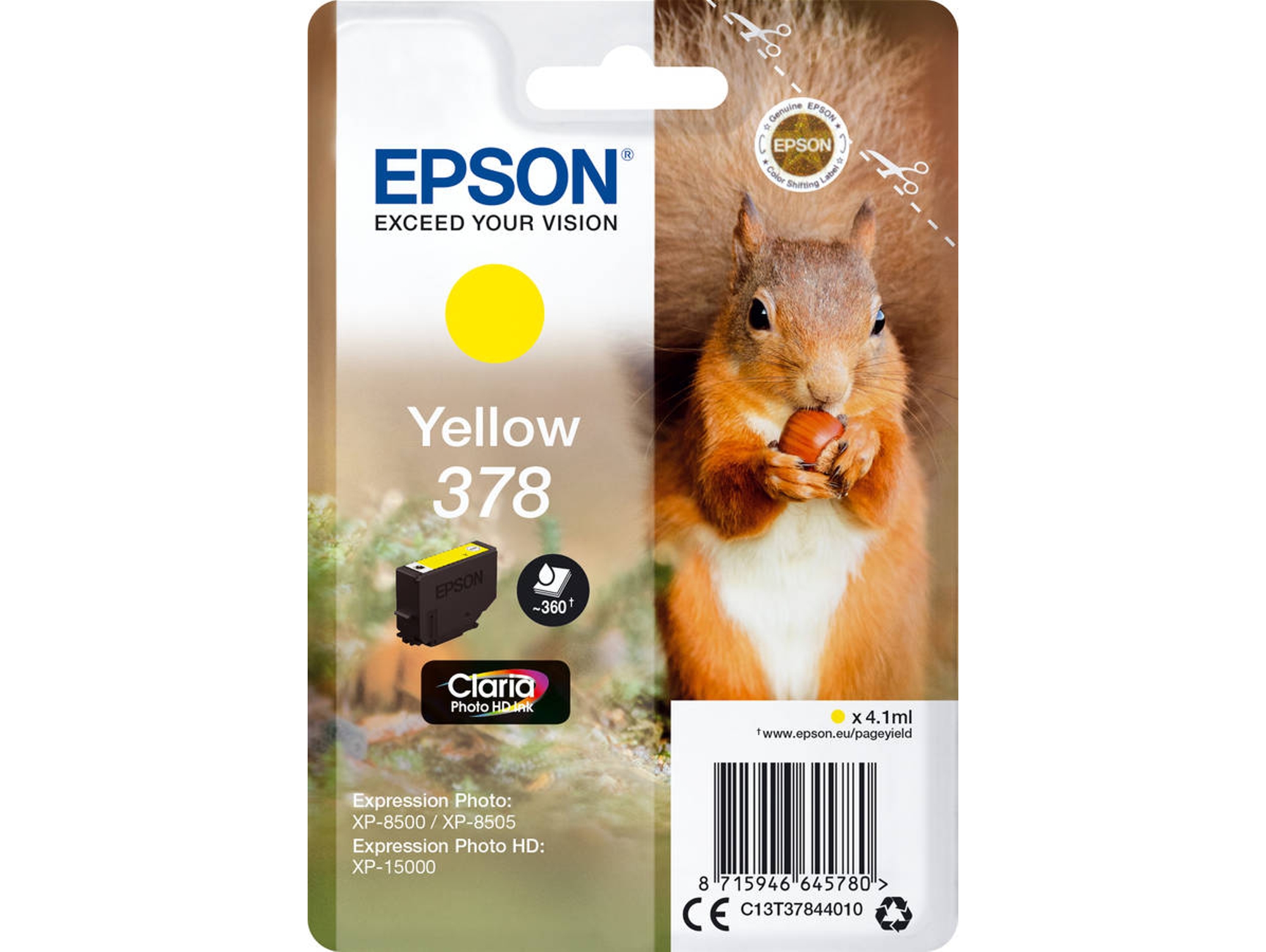 Cartucho de tinta EPSON 378 - C13T37844020