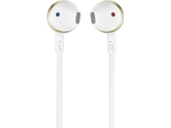 Auriculares con Cable JBL T 205 (In Ear - Micrófono - Dorado)