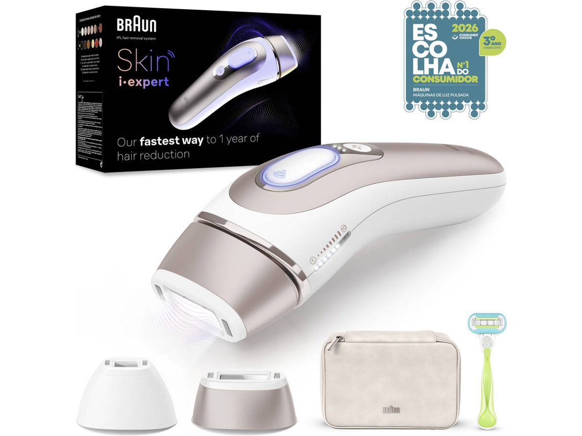 Depiladora BRAUN SILK EXPERT S7 PL7147 (IPL - Multizonas - Corriente)