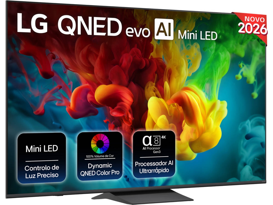 TV LG 75QNED83B6A.AEU (QNED -  75'' - 191 cm - 4K Ultra HD - Smart TV)