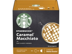 Cápsulas de café STARBUCKS by Dolce Gusto Caramel Macchiato (Pack de 12)