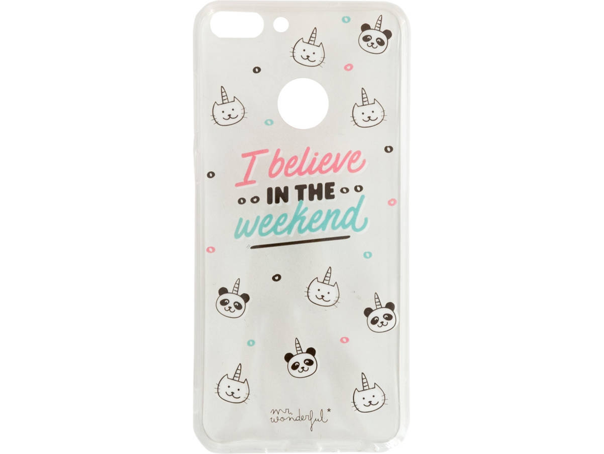 Carcasa Huawei P Smart MR. WONDERFUL Weekend Multicolor