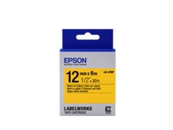 Cinta EPSON - LK-4YBP negro/amarillo pastel 12/9 -