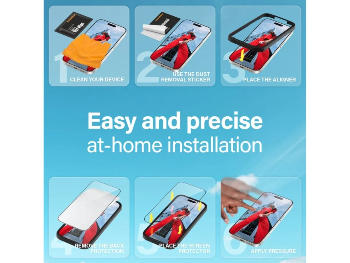 Protector de pantalla de Vidrio PANZERGLASS iPhone X/XS/11 Pro