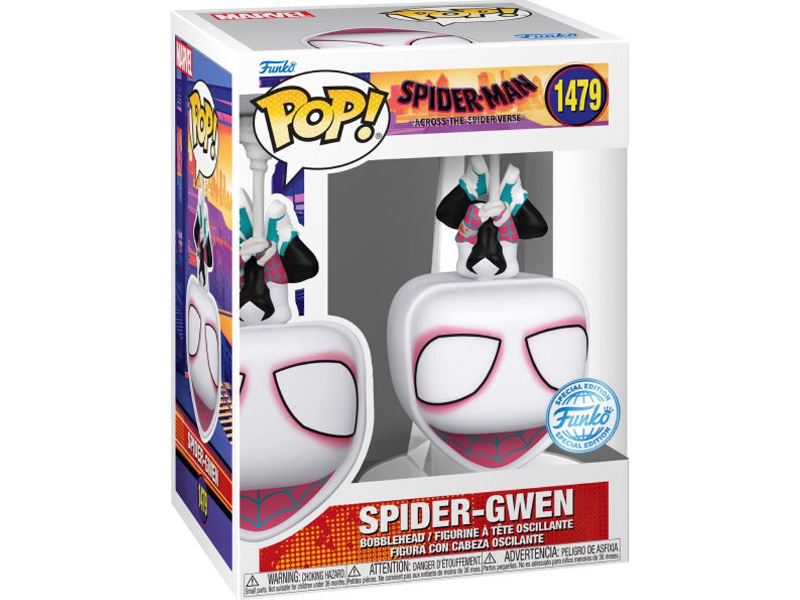 Figura FUNKO Pop! Marvel: Across the Spider-Verse - Gwen Upside Down Exclusive (Posible Chase)