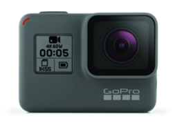 Cámara de Acción GOPRO Hero 6 Black (4K - 12 MP - Hasta 110 min de Autonomía - Wi-Fi y Bluetooth)