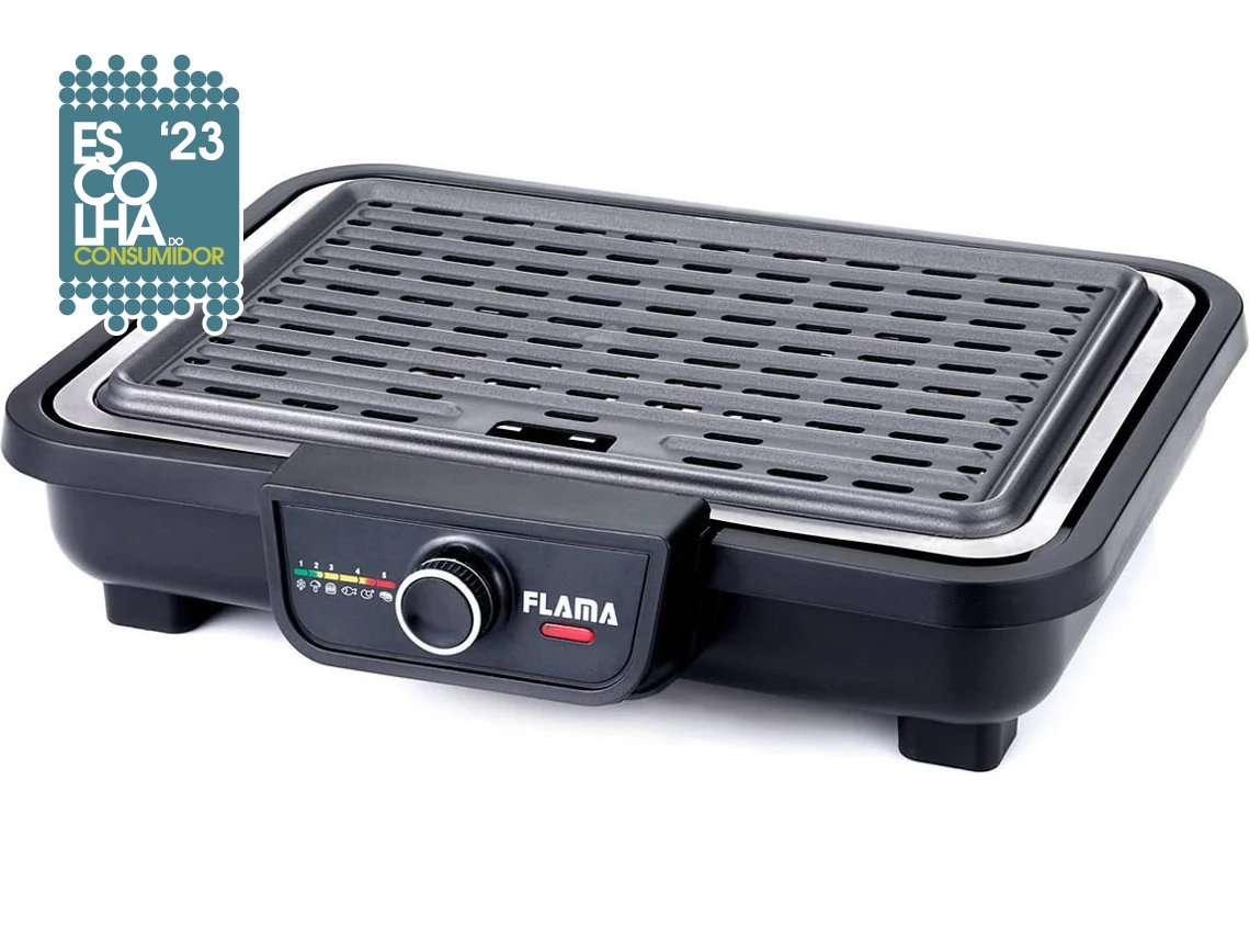 Plancha de Asar FLAMA 4860FL DUOGRILL (2200 W)