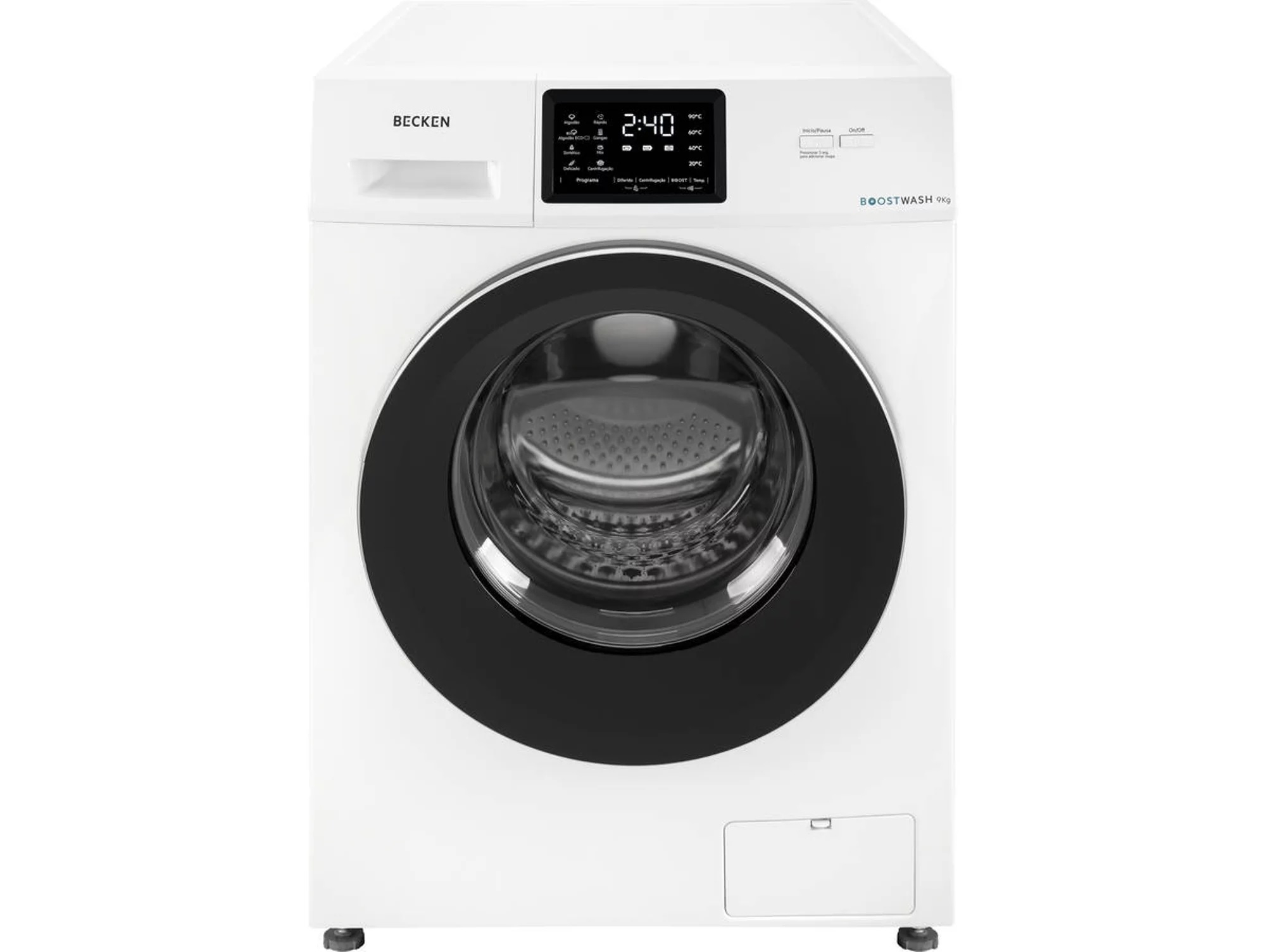 Lavadora BECKEN BoostWash BWM3639 (9 kg - 1400 rpm - Blanco)