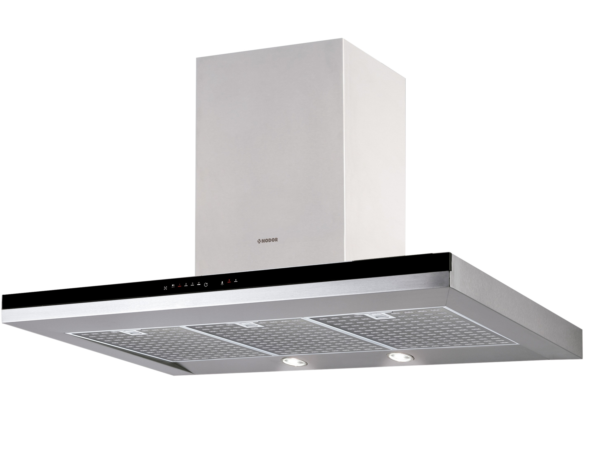Campana NODOR Mirage Premium 900 Bk (645 m3/h - 90 cm - Inox)