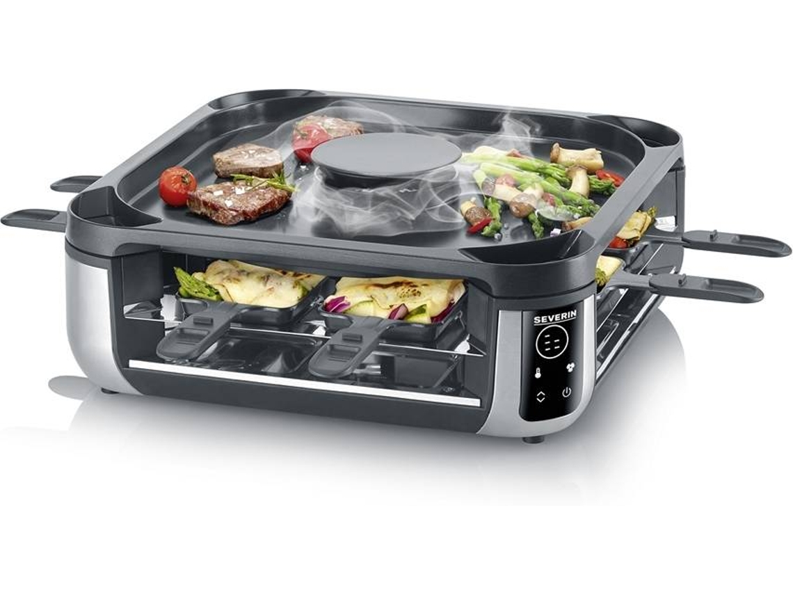 Grill Raclette SEVERIN RG2379 (1900W - Negro)