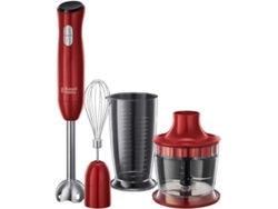 Batidora de Mano + Accesorios RUSSELL HOBBS Desire 3 en 1 (500 W - Rojo)