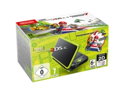 Consola New NINTENDO 2DS XL Verde Lima + Mario Kart 7