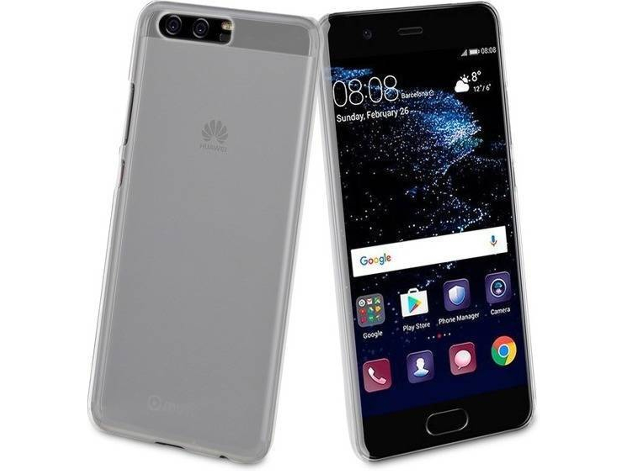Carcasa Huawei P10 MUVIT Crystal Transparente