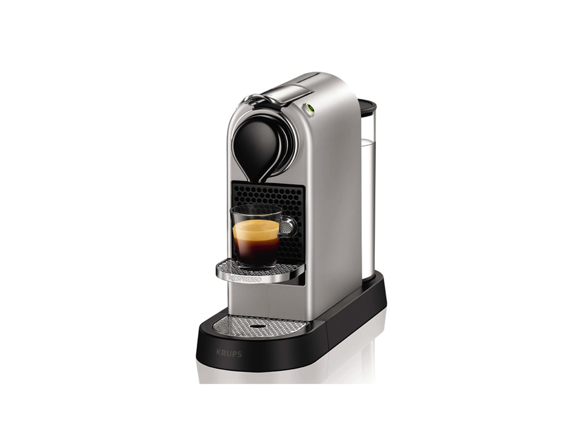 Cafetera de Cápsulas KRUPS Nespresso Citiz XN740B  Plateado