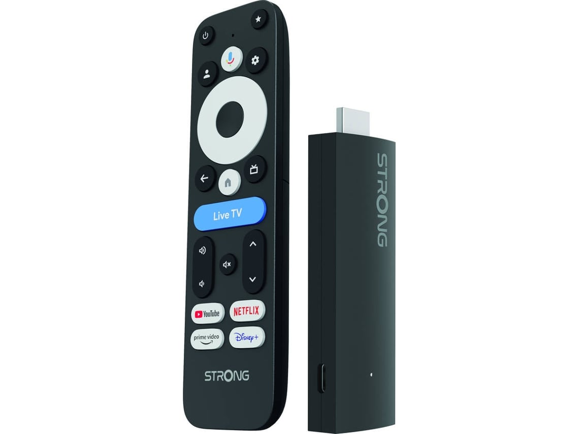 Conector Smart Tv STRONG Streaming Leap Una+ (Negro)