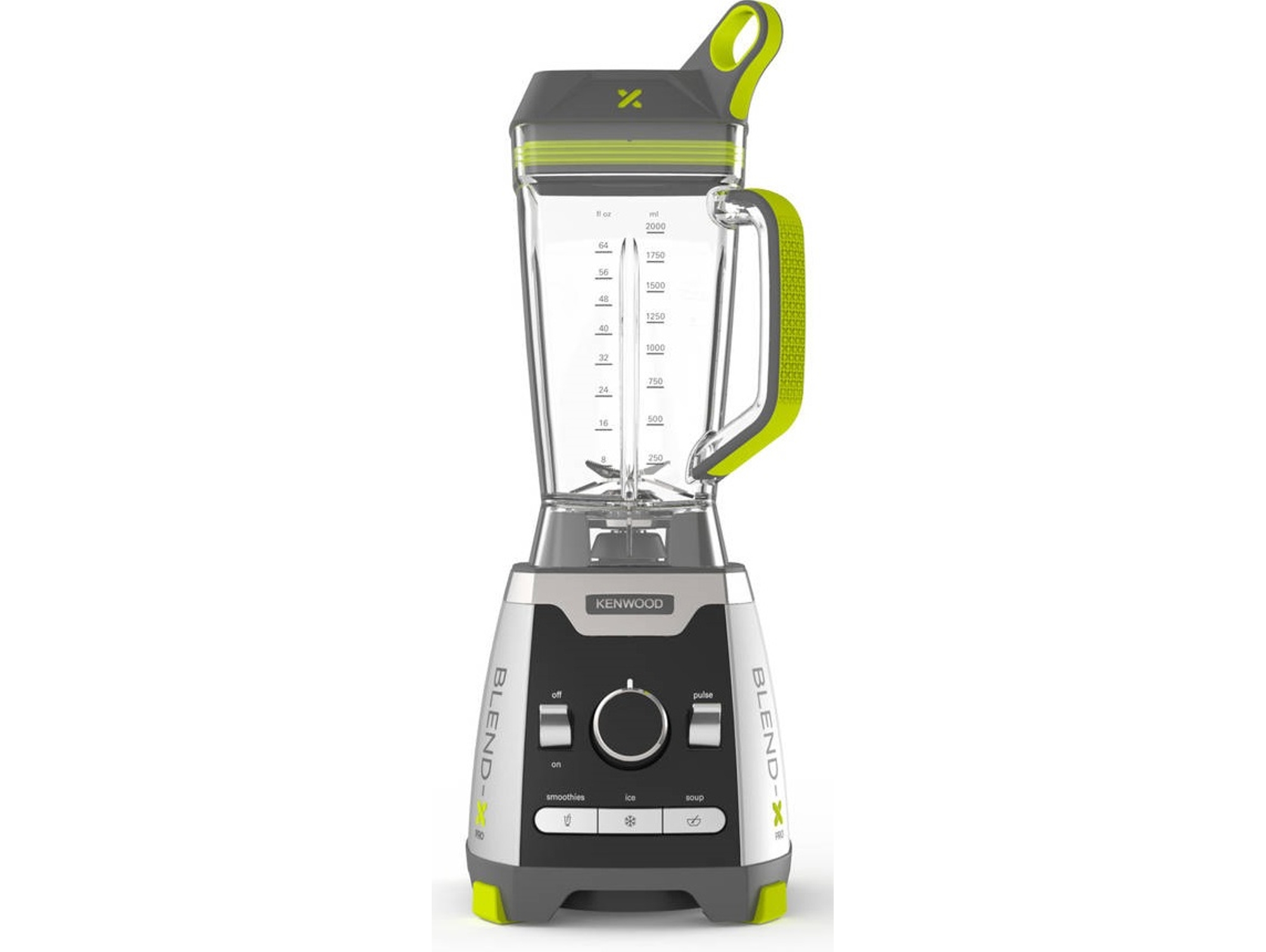 Batidora de Vaso KENWOOD BLP900BK (1600 W - 2 L - Gris y Negro)