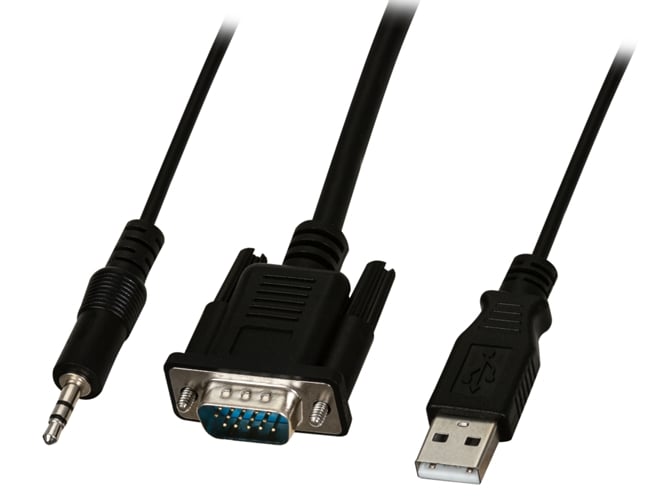 Adaptador MITSAI (VGA - HDMI - Negro)