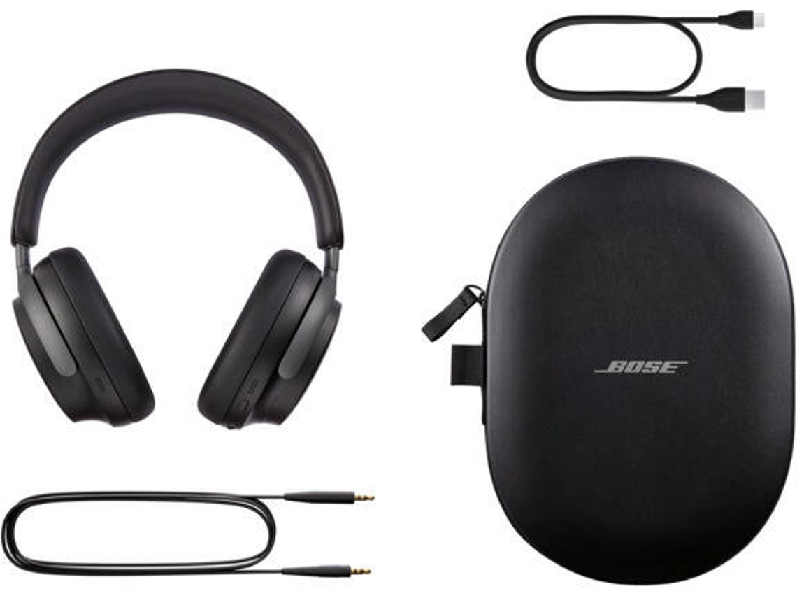 Auriculares Bluetooth BOSE QC Ultra (Over Ear Micrófono Noise